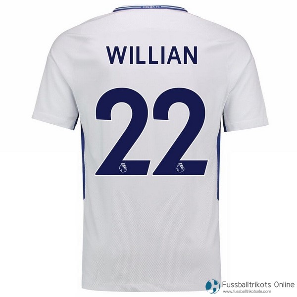Chelsea Trikot Auswarts Willian 2017-18 Fussballtrikots Günstig